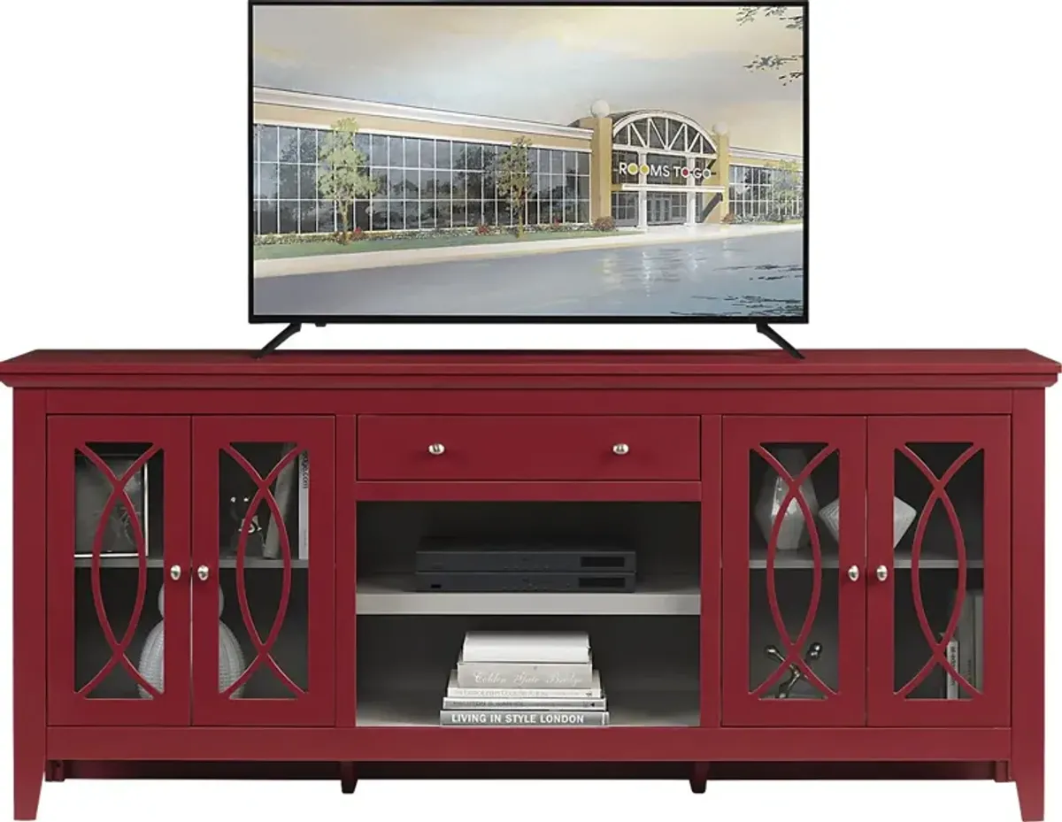 Abbie Crimson 80 in. Console