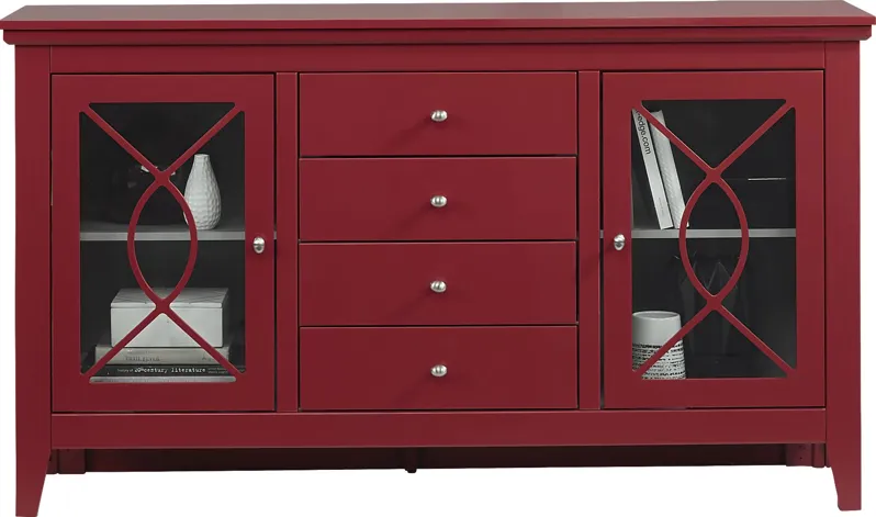 Abbie Crimson 62 in. Console