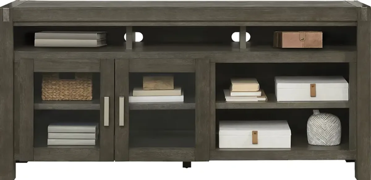 Hidden Springs II Gray 72 in. Console