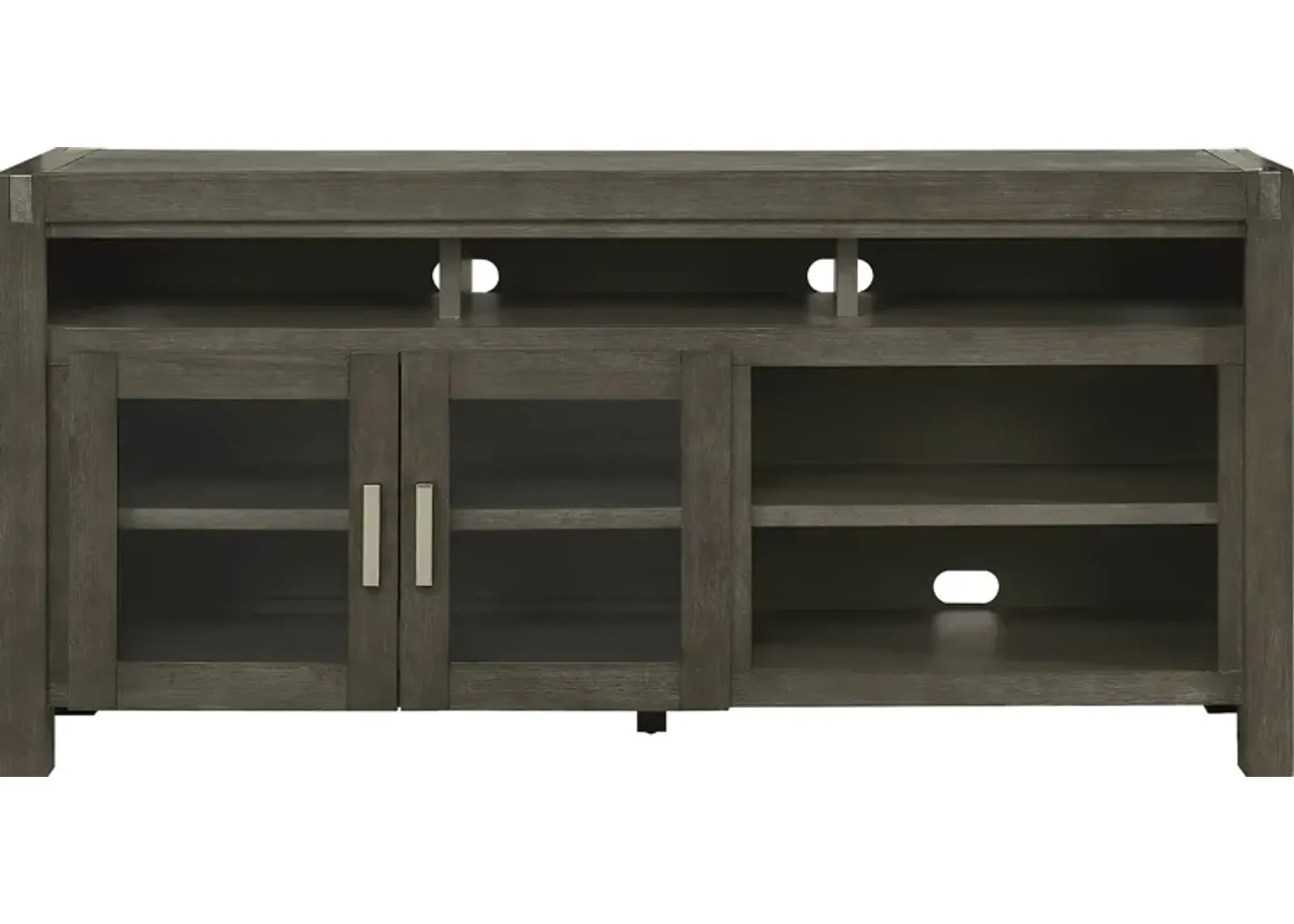 Hidden Springs II Gray 72 in. Console