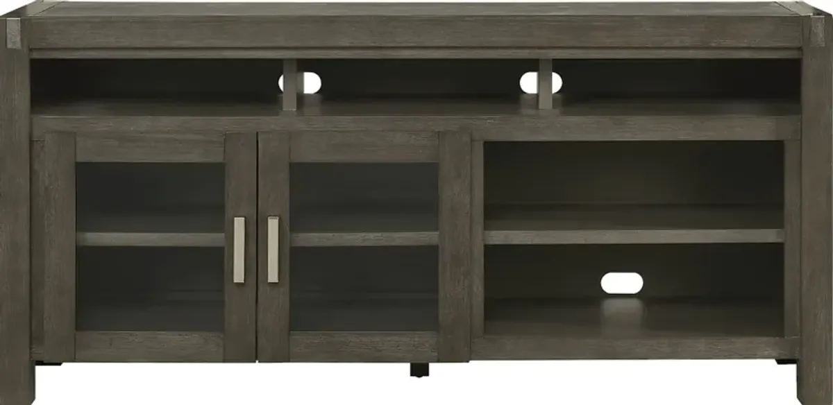 Hidden Springs II Gray 72 in. Console