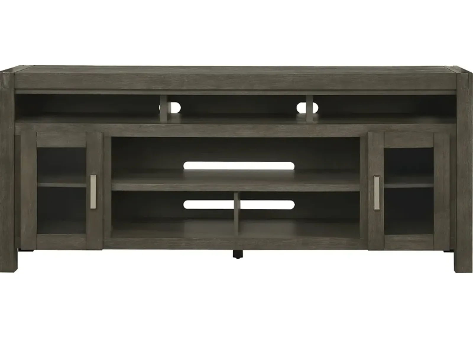 Hidden Springs II Gray 80 in. Console