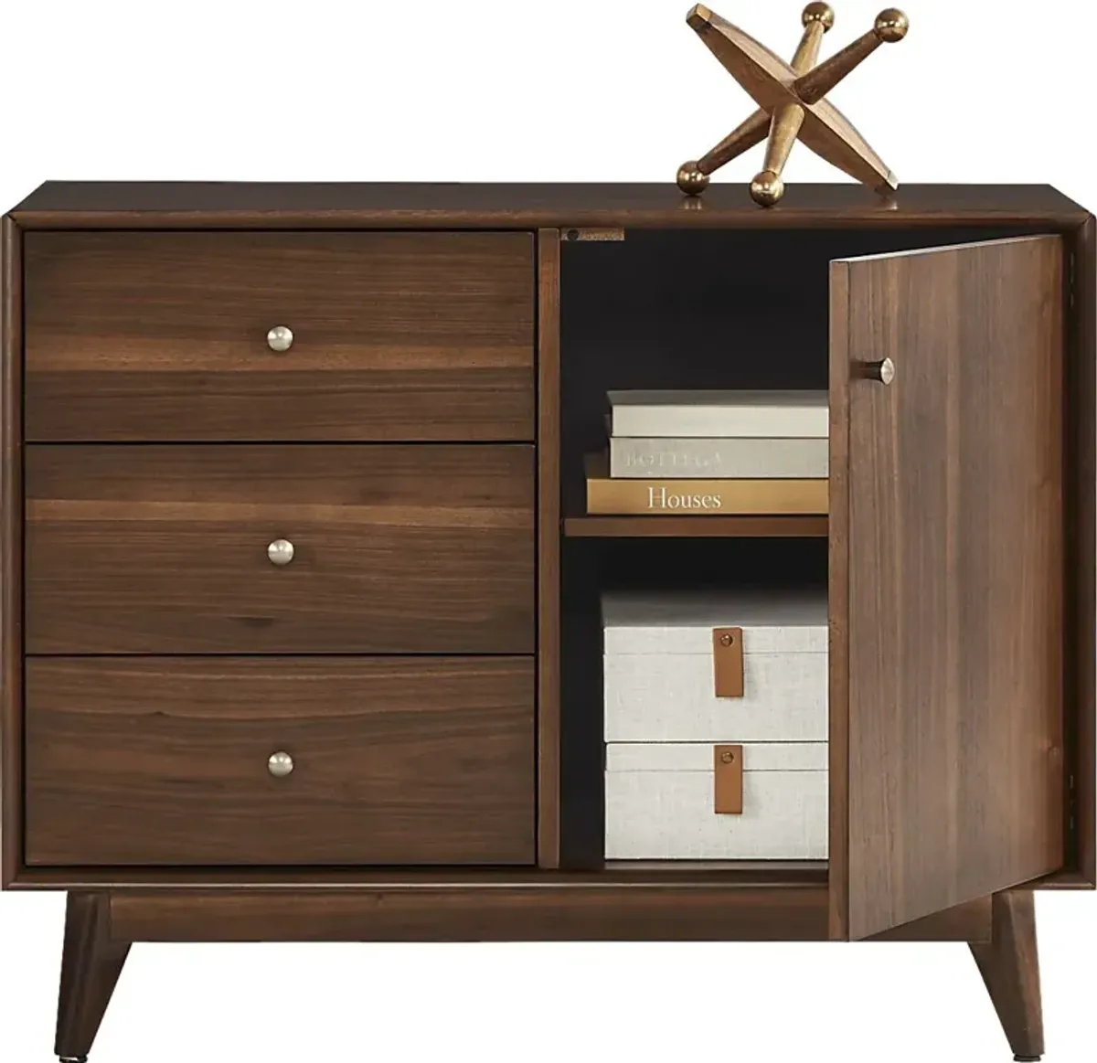 Broxbern Brown Accent Cabinet