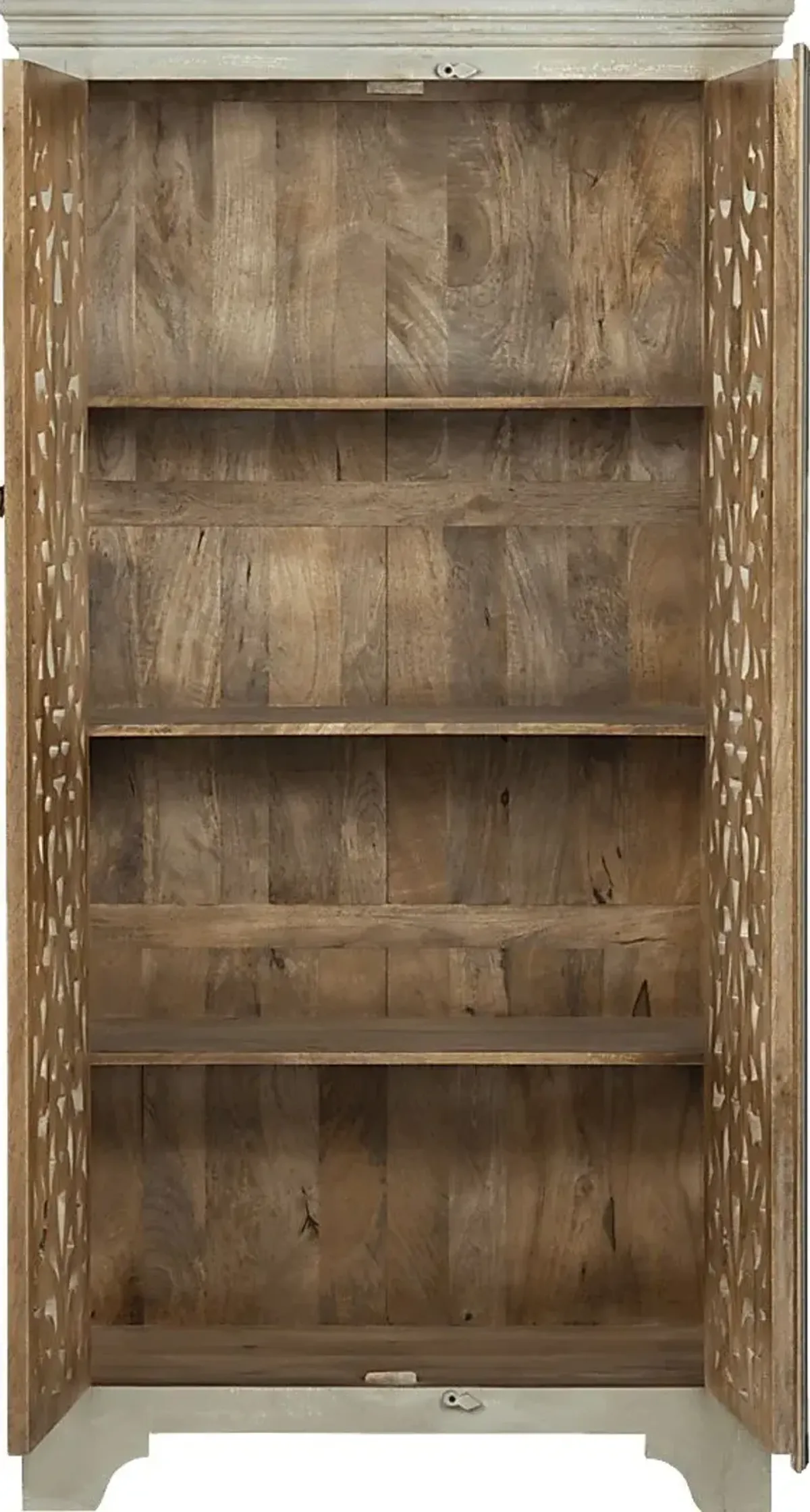 Sylvia Beige Two Door Cabinet