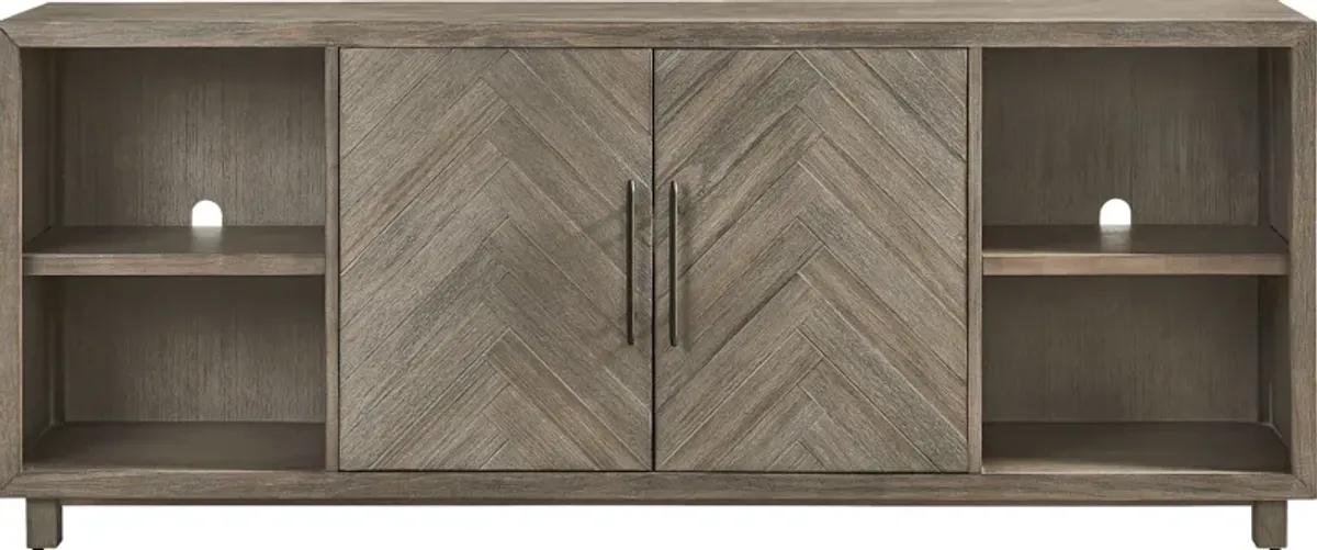 Oakleigh Gray 80" Credenza