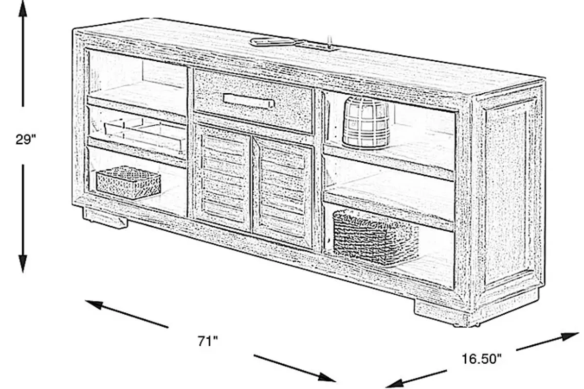 Cates Ridge Light Gray Work Station