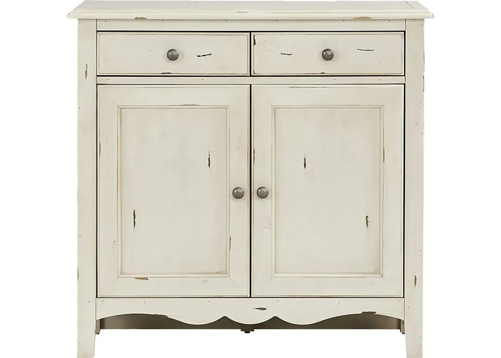 Belle De Provence White Accent Cabinet