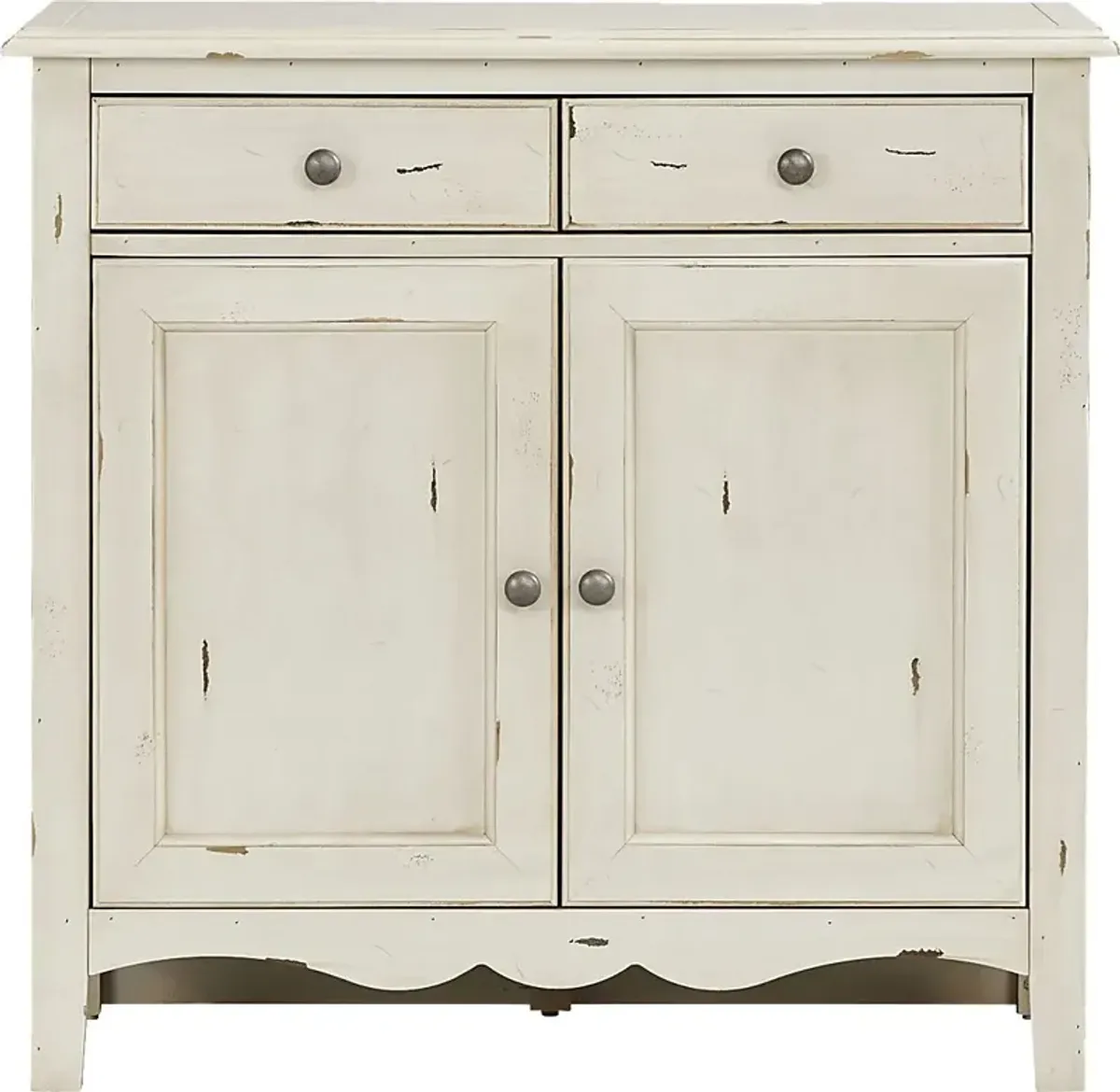 Belle De Provence White Accent Cabinet