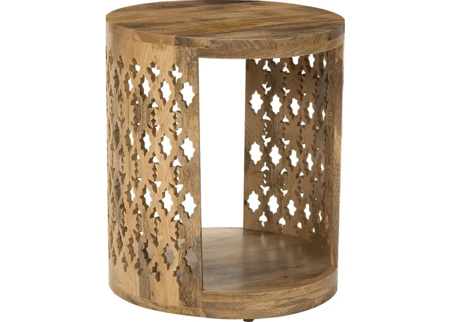 Beldale Natural Accent Table