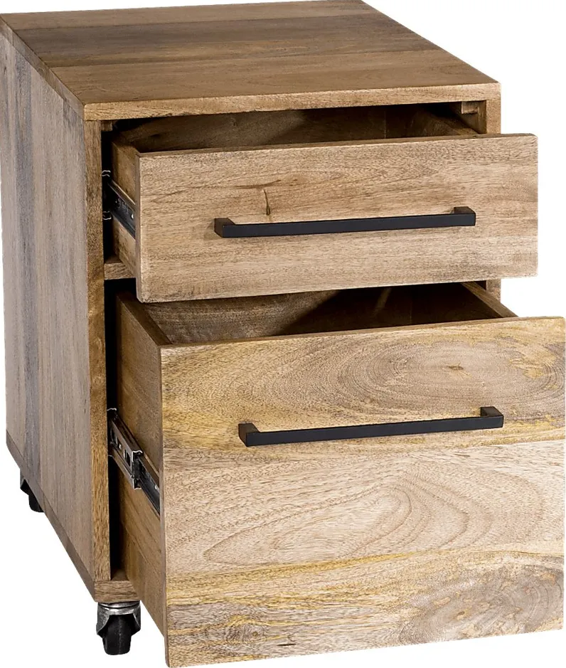 Monterosa Natural File Cabinet