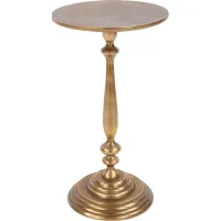 Tenter Bronze Accent Table