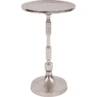 Quaggy Silver Accent Table