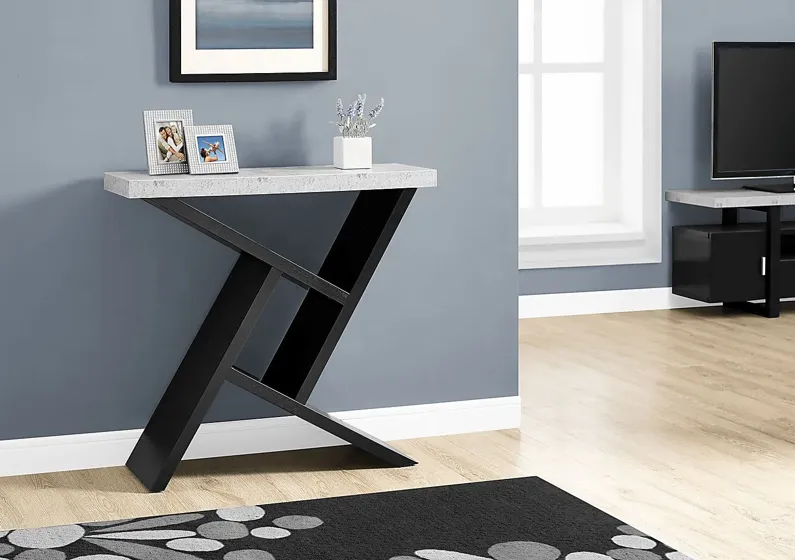 Kinkaide Black Console Table