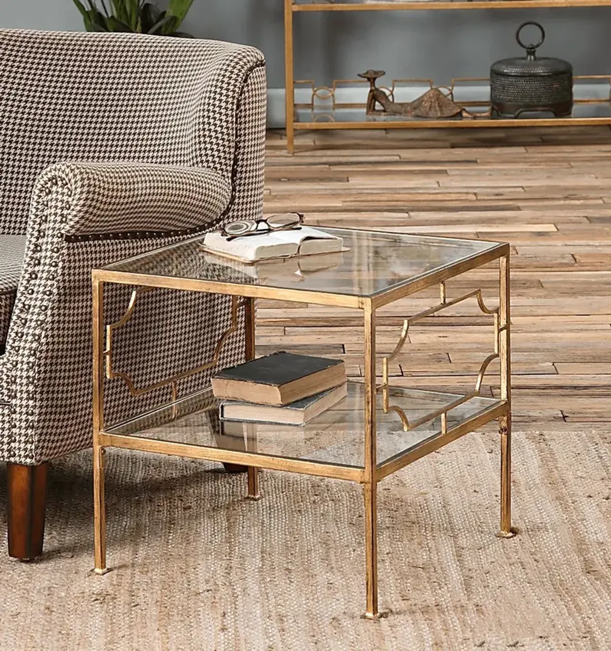 Gracemont Gold Accent Table