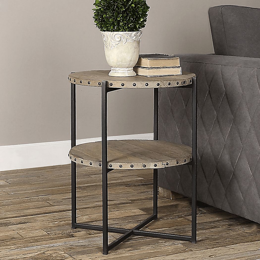 Kingsdale Gray Accent Table