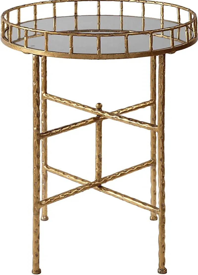 Toxaway Gold Accent Table