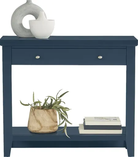 Abbie Navy Accent Table