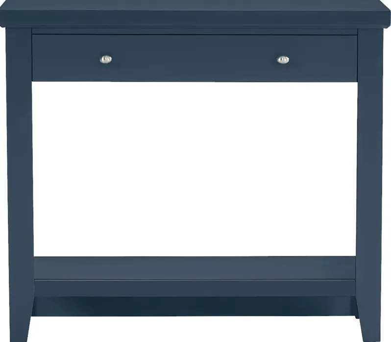 Abbie Navy Accent Table