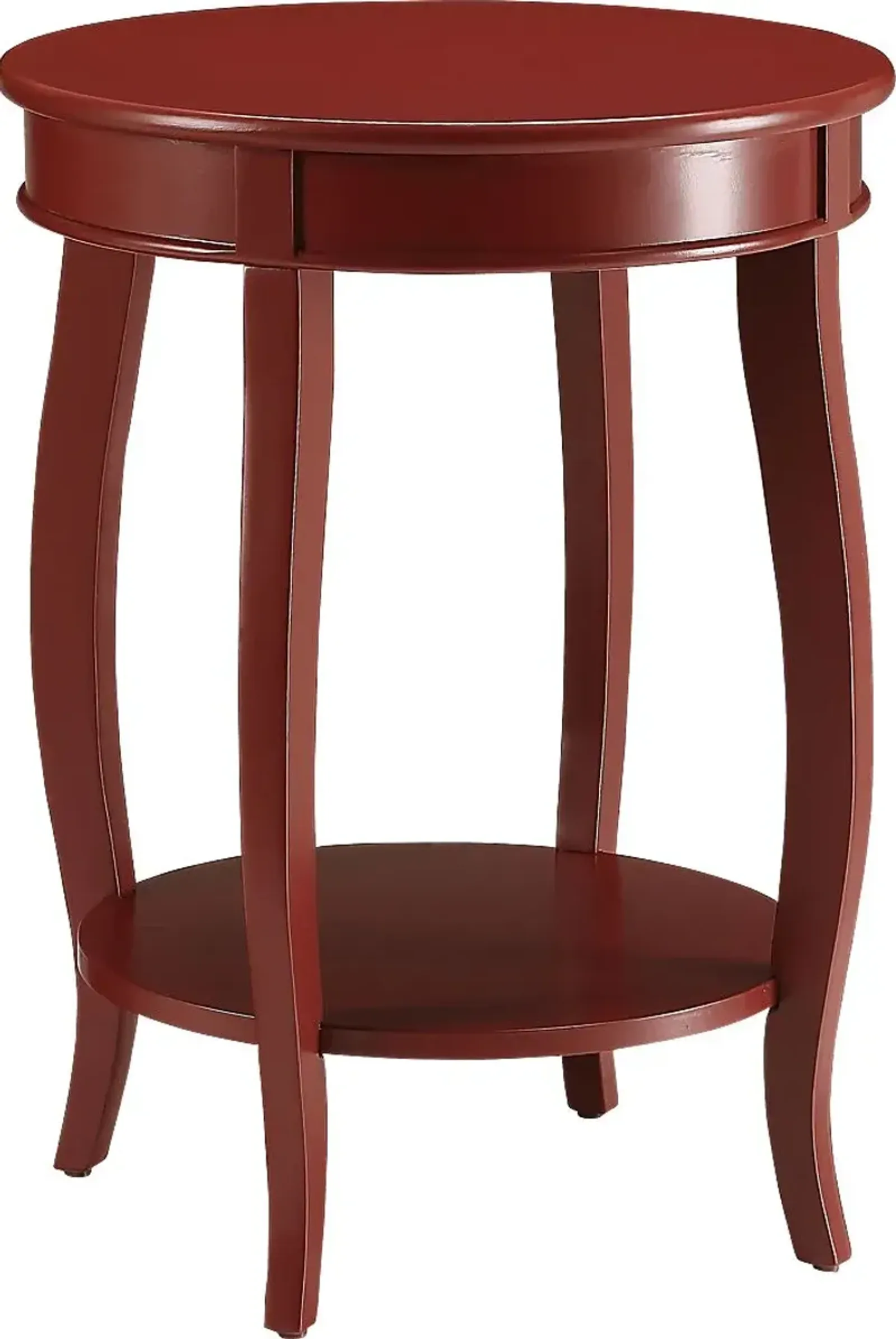 Chloris Red Accent Table