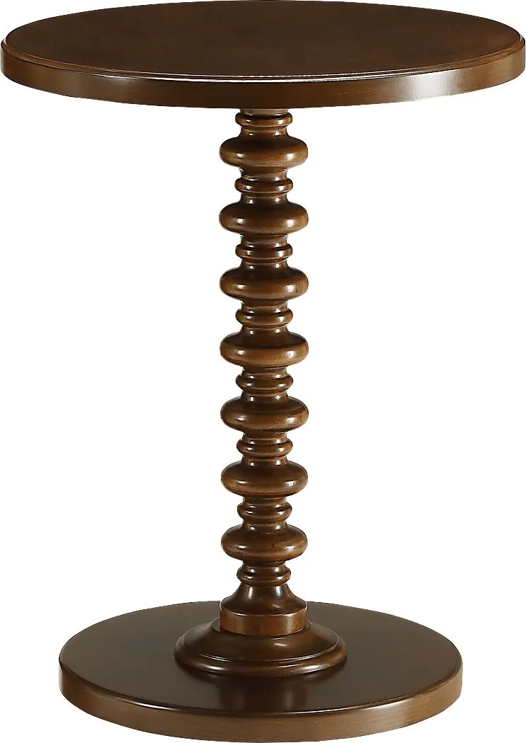 Siran Brown Accent Table