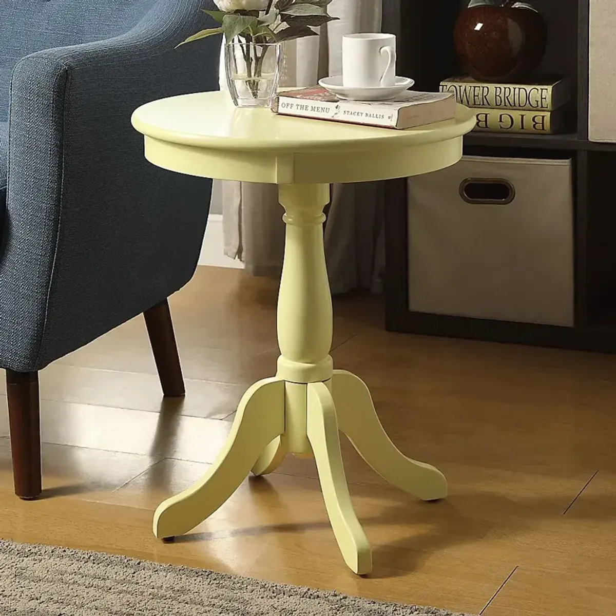 Alger Yellow Accent Table