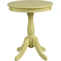Alger Yellow Accent Table