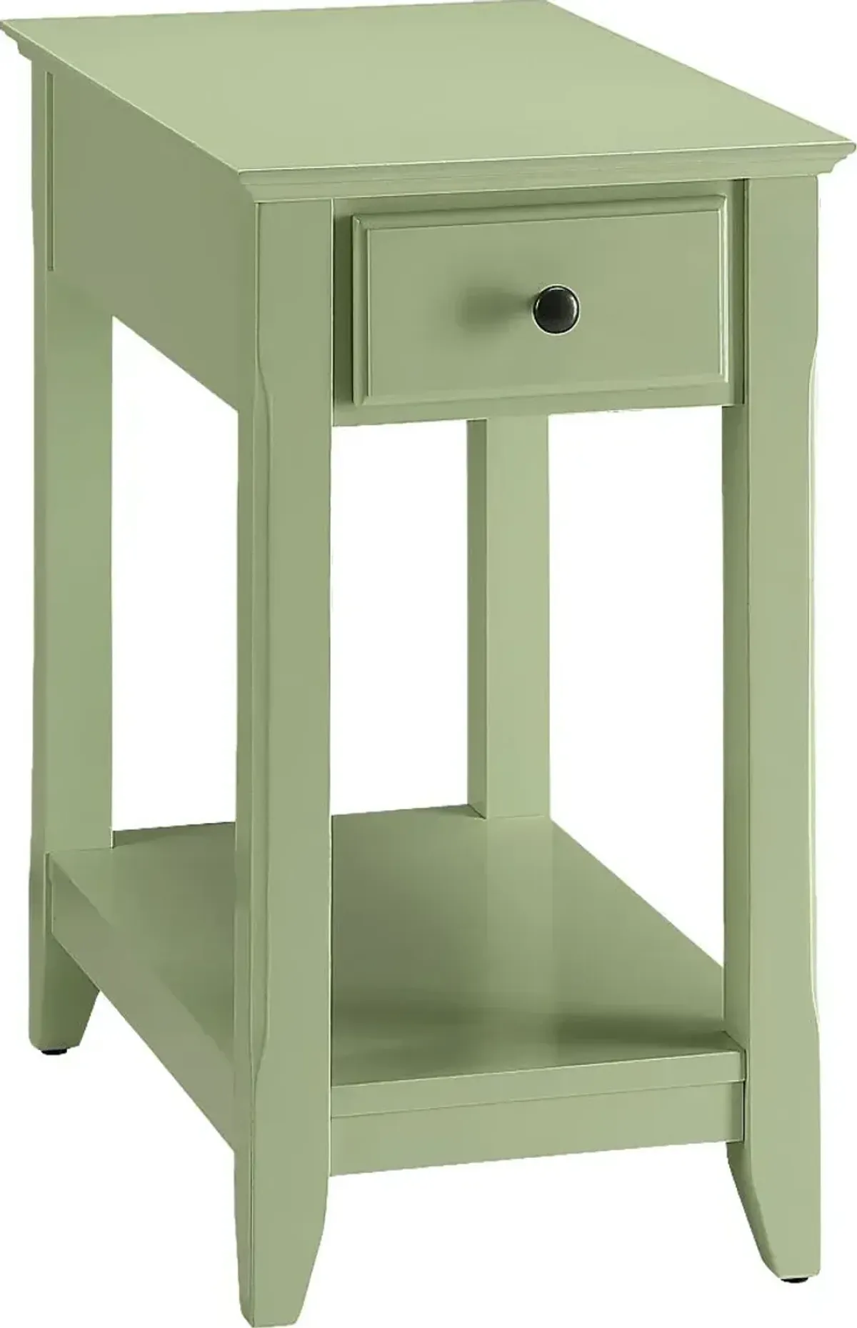 Bertie Green Chairside Table