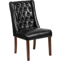 Warson Black Accent Chair