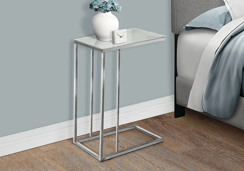 Russleo Chrome Accent Table