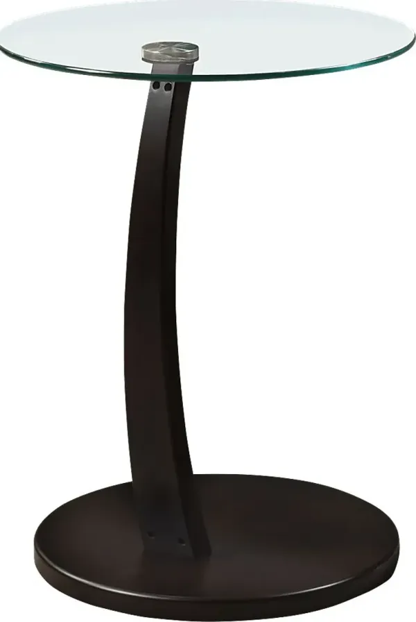 Vultee Cappuccino Accent Table