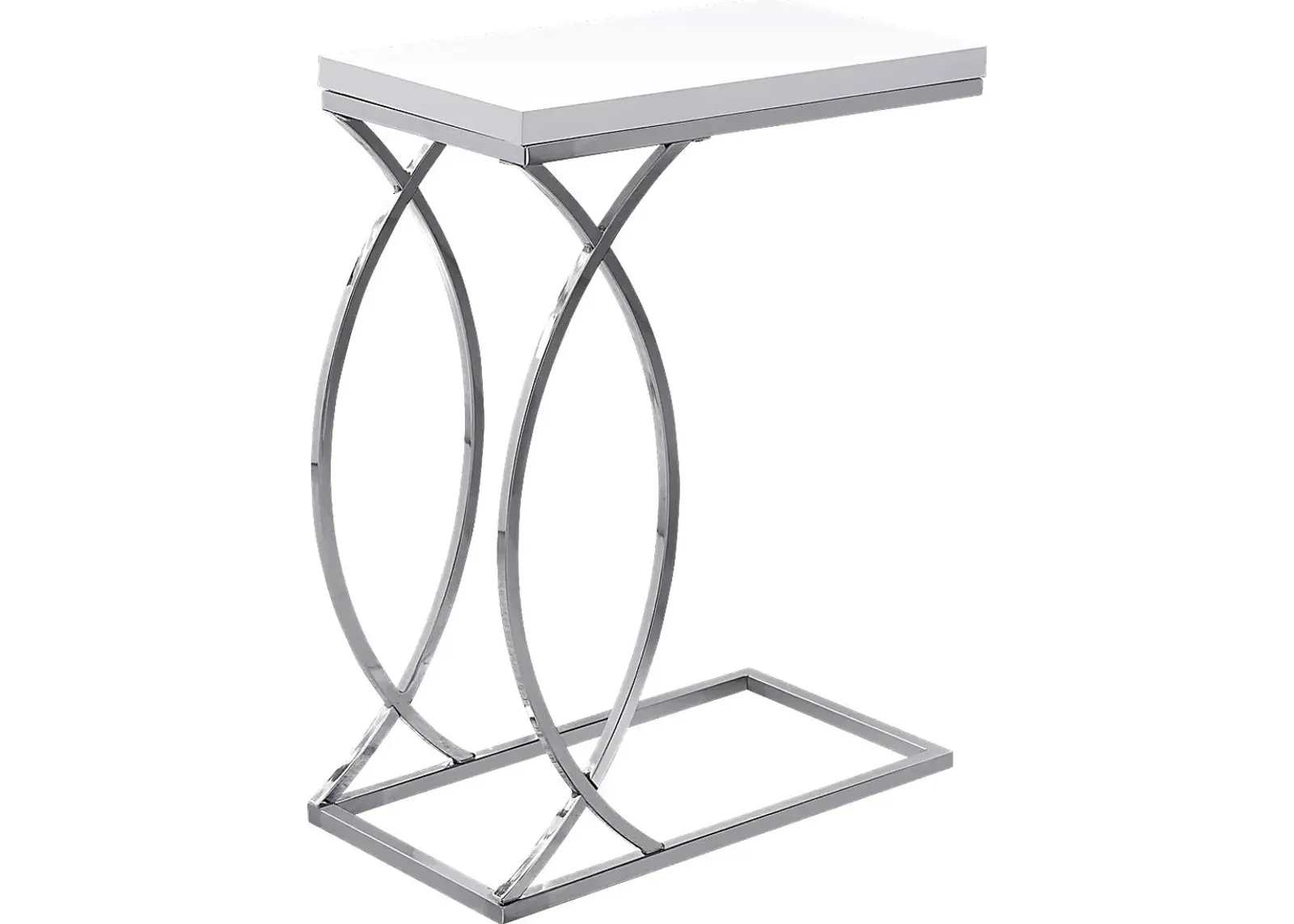 Cauley White Accent Table