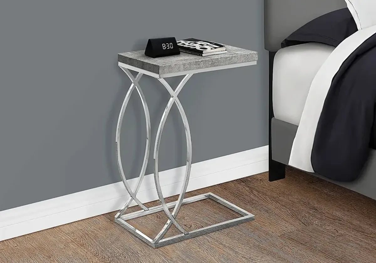 Cauley Gray Accent Table