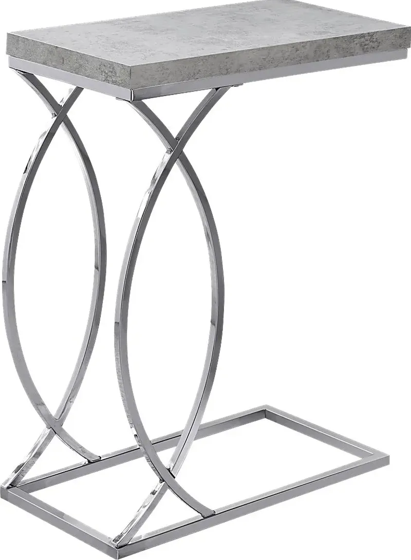 Cauley Gray Accent Table