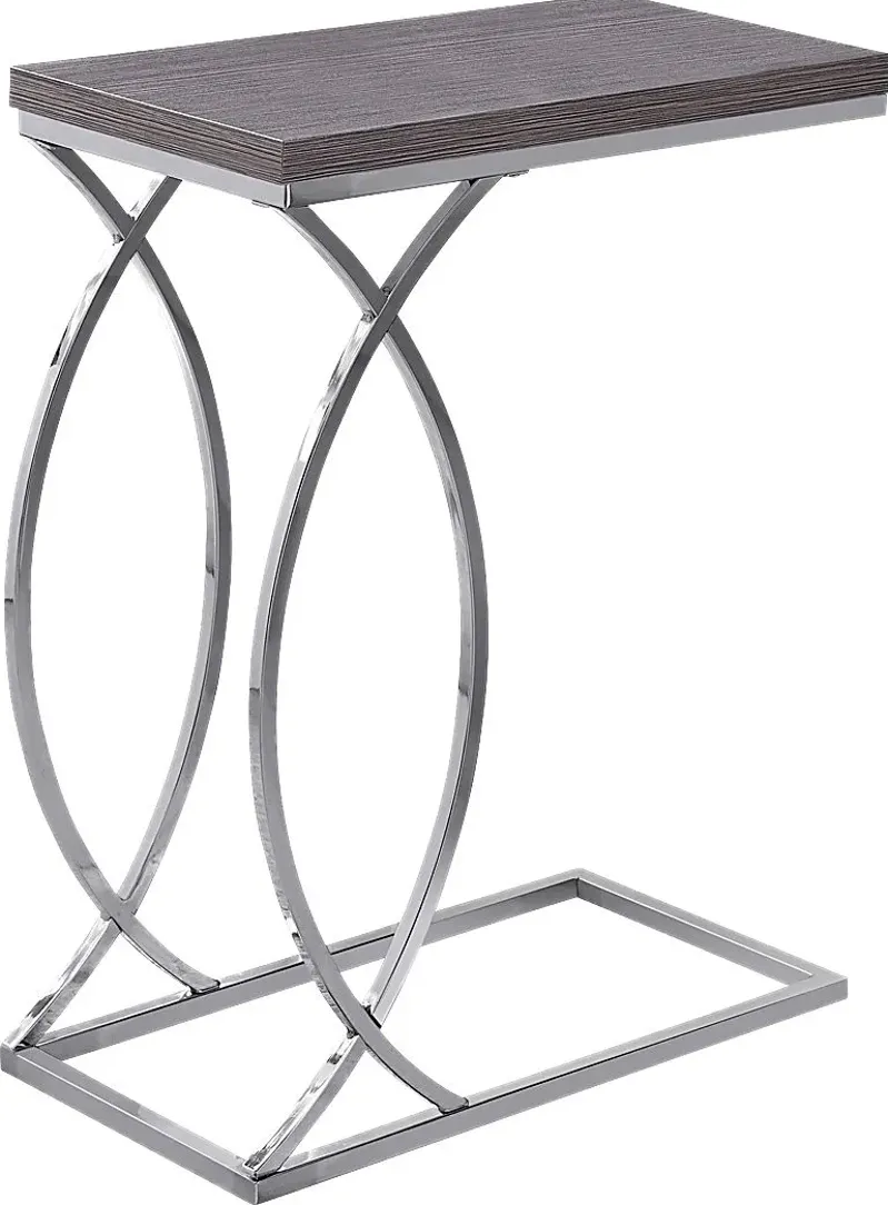 Cauley Charcoal Accent Table