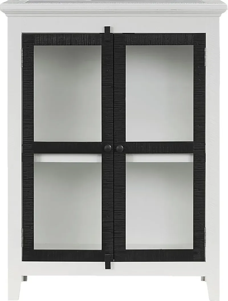 Bridgeport White 32"" Accent Cabinet