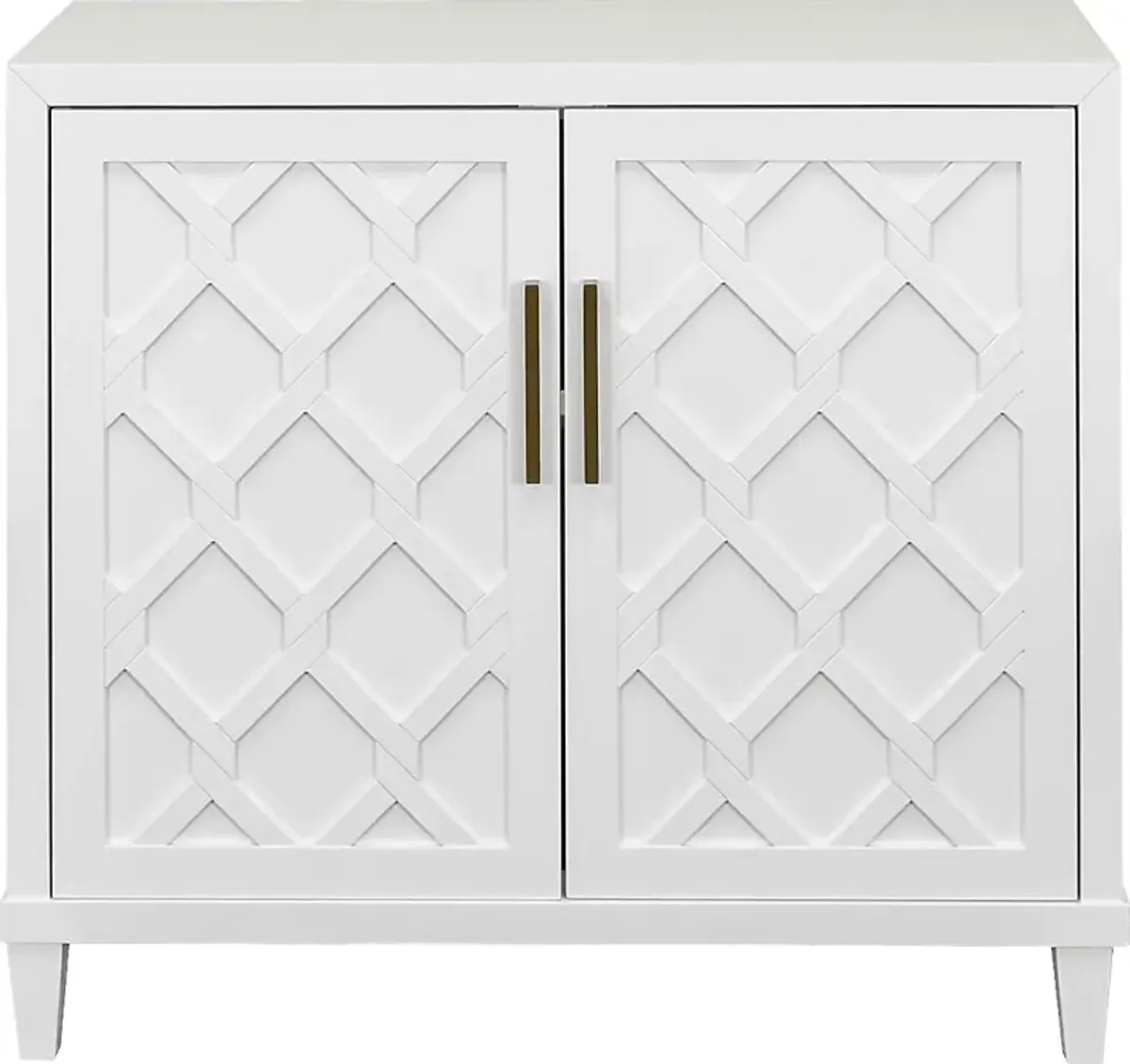 Villa Sonoma White Accent Cabinet