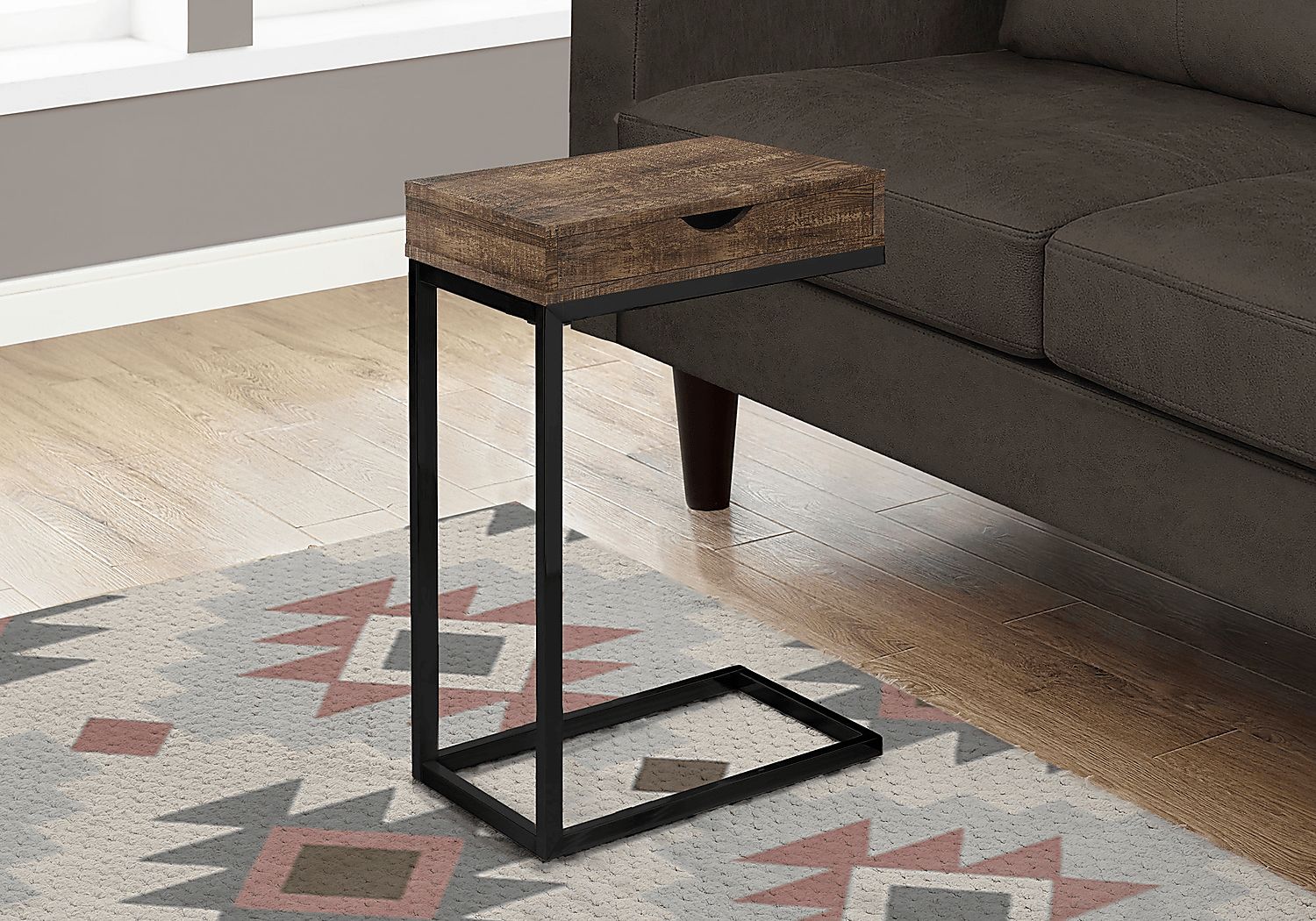 Adlai Brown Accent Table