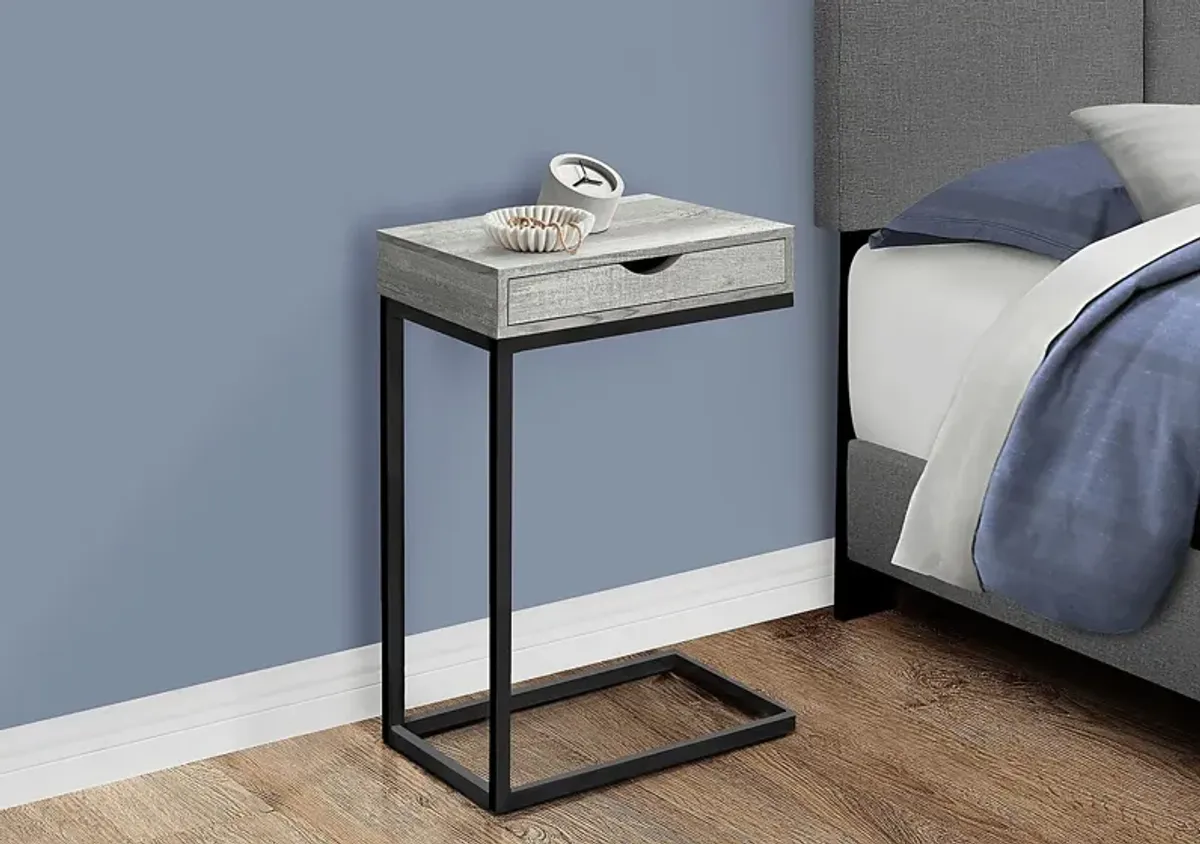 Adlai Gray Accent Table