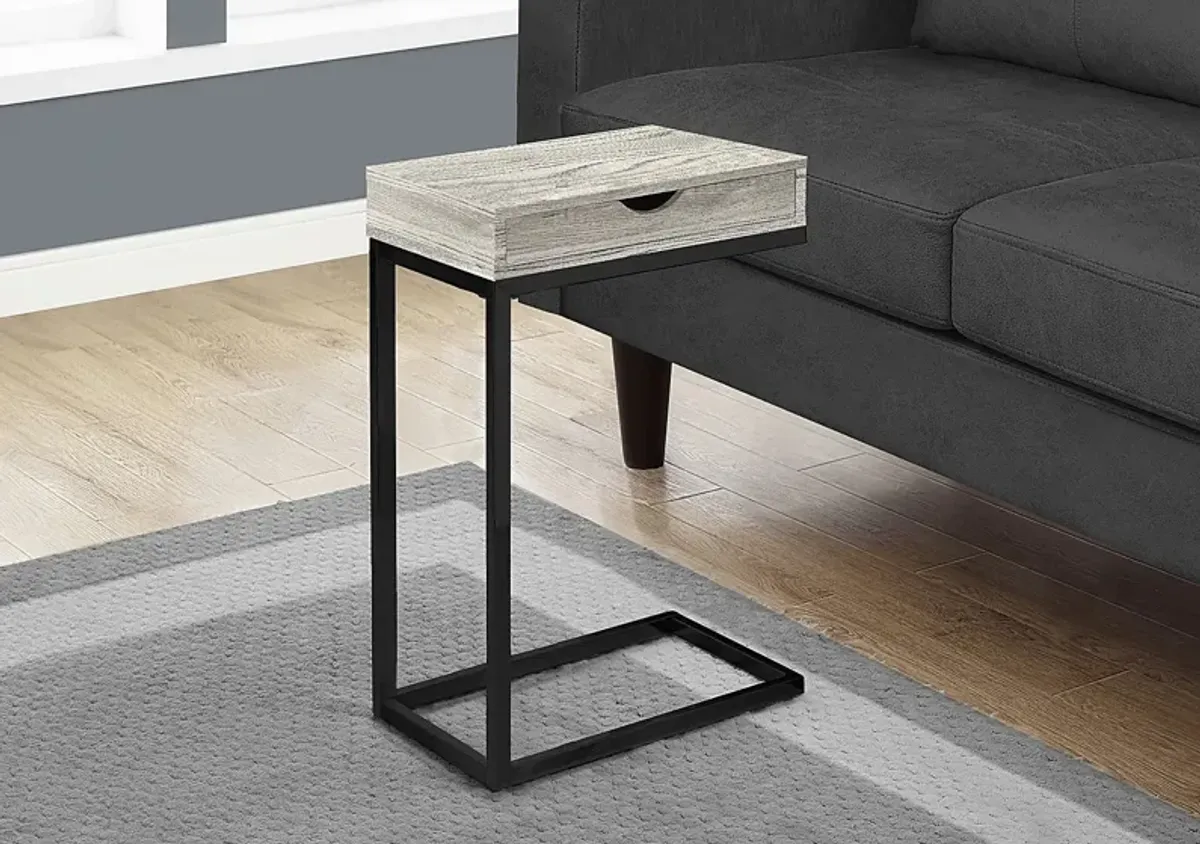 Adlai Gray Accent Table