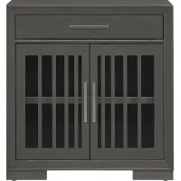Wyndell Way Gray Accent Cabinet