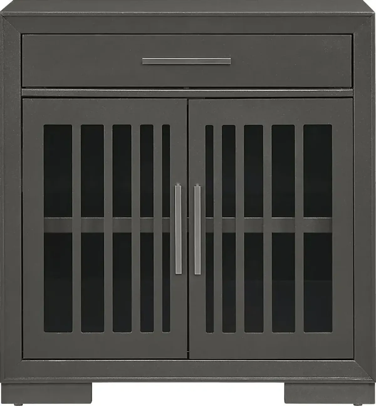 Wyndell Way Gray Accent Cabinet