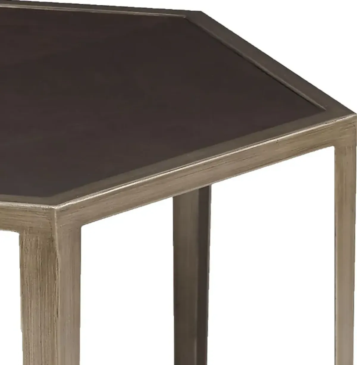 Amberset Brown Accent Table