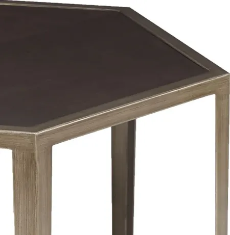 Amberset Brown Accent Table