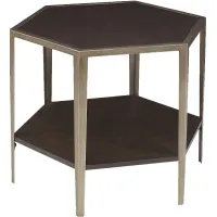 Amberset Brown Accent Table
