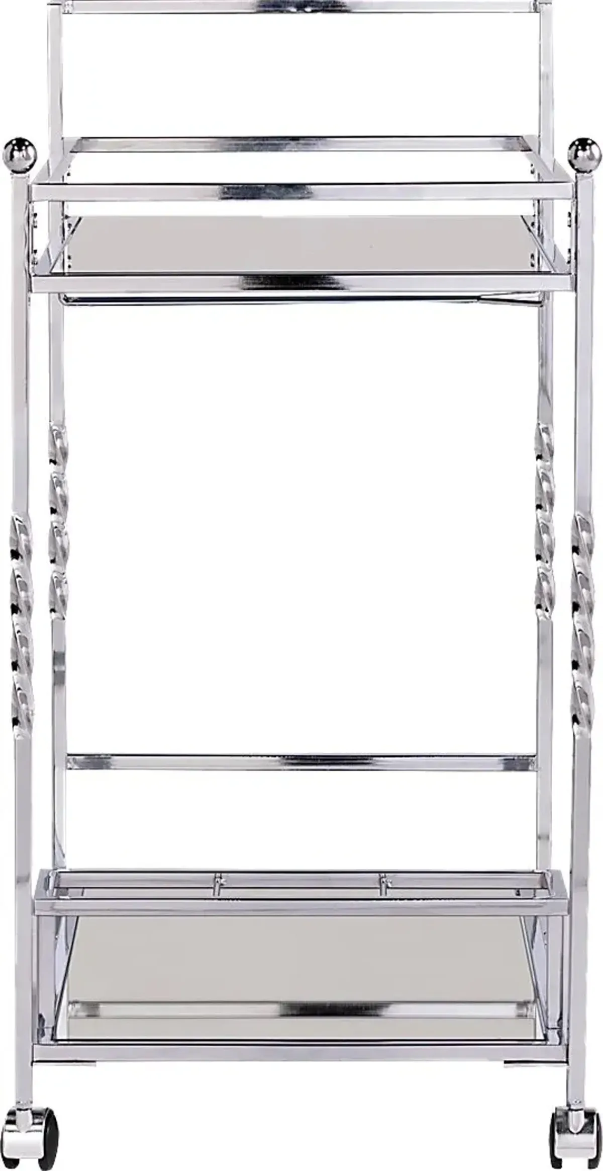 Ingress Silver Bar Cart