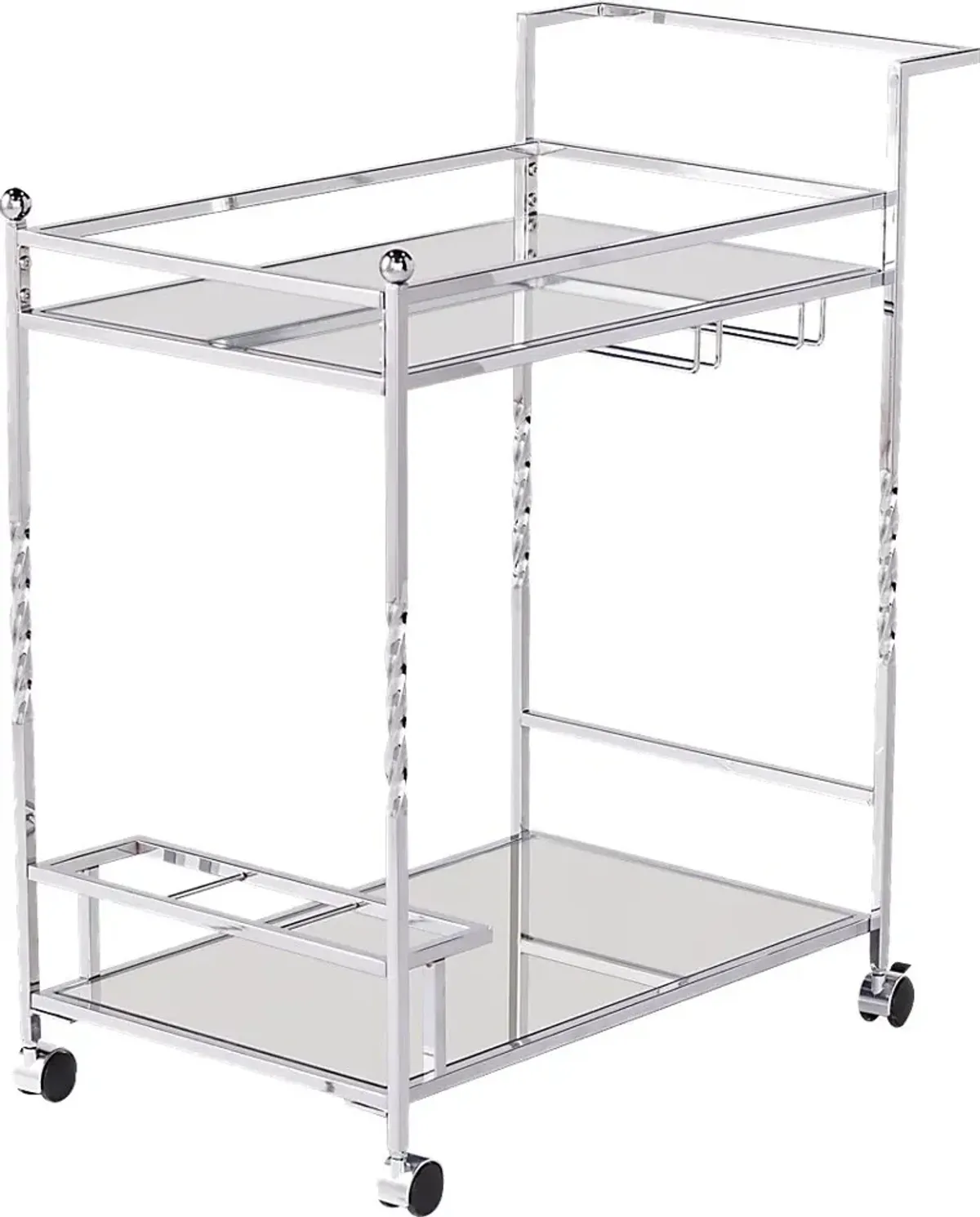 Ingress Silver Bar Cart