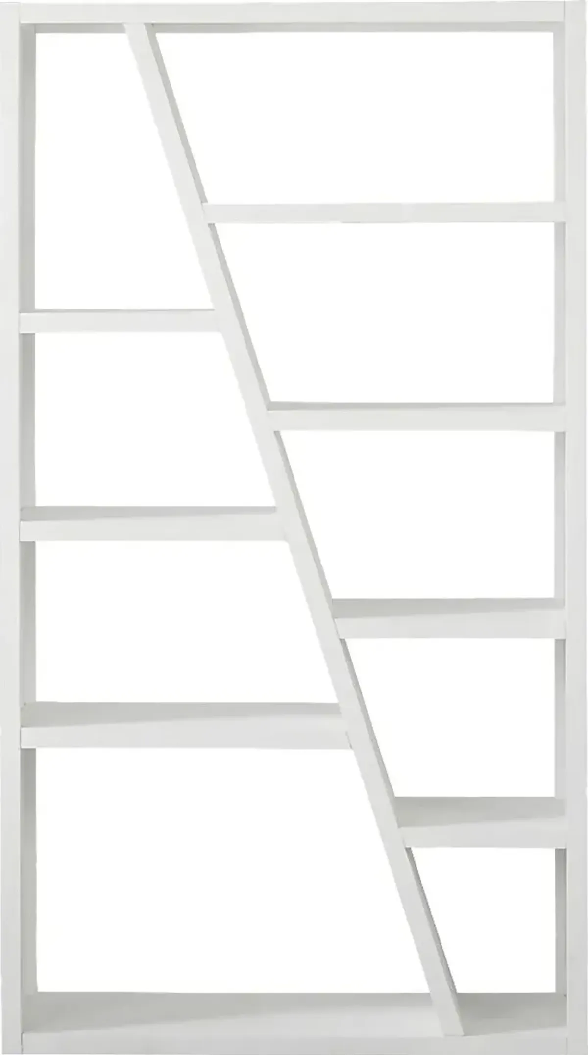 Kimball Junction White 40" Room Divider Bookcase