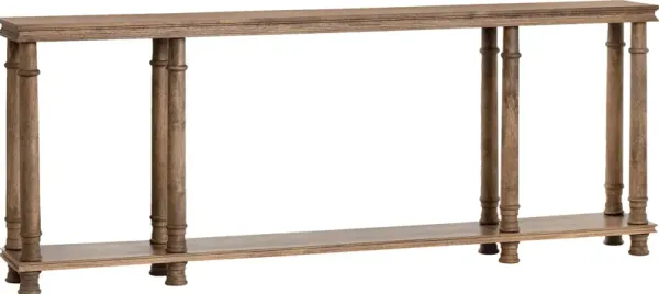 Kahuku Brown Console Table