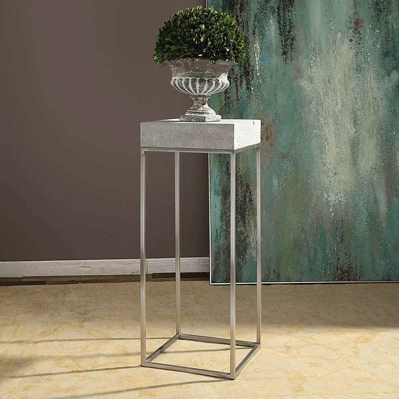 Jonsey Gray Accent Table