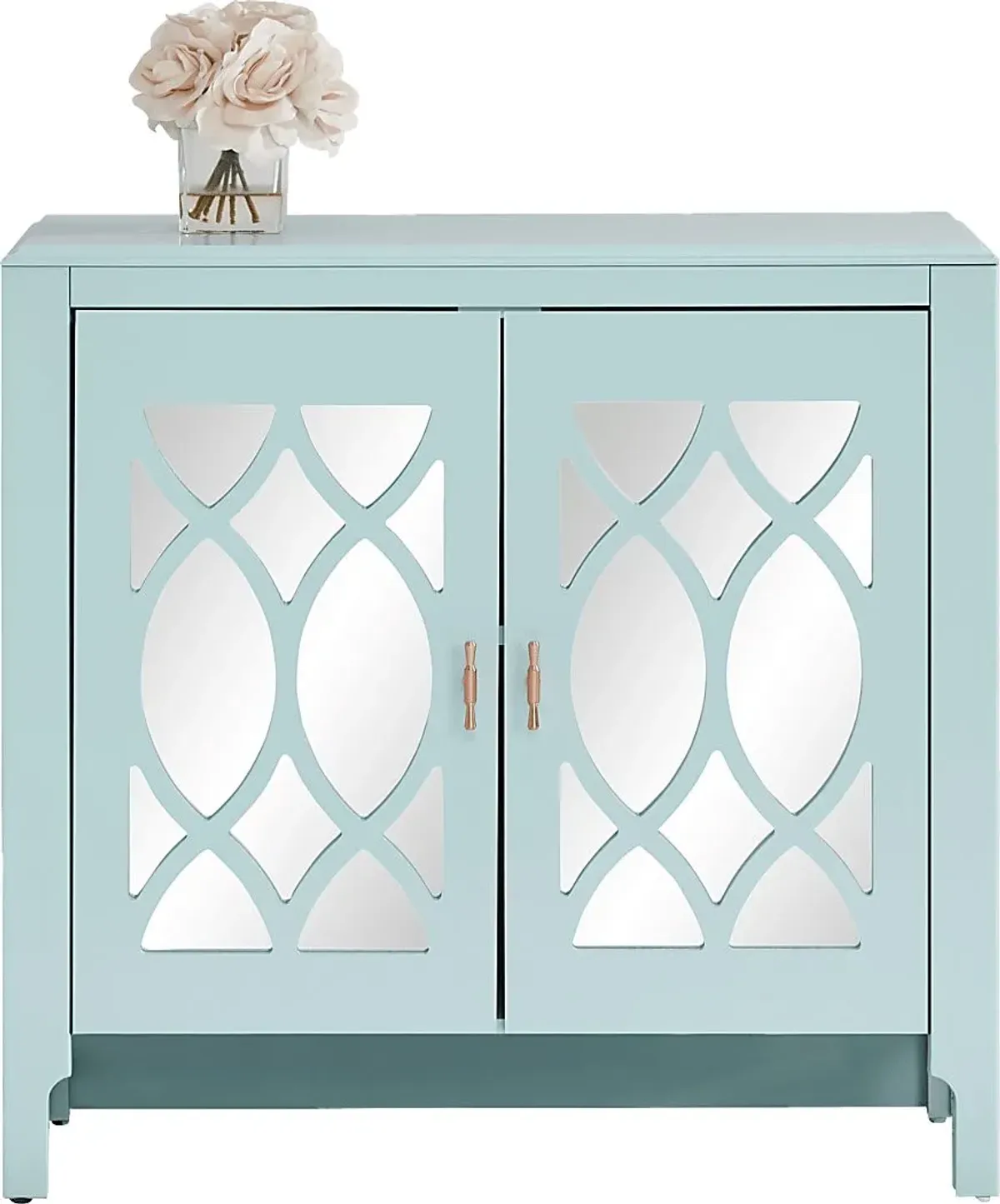 Tameran Blue 2 Door Accent Cabinet